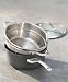 Calphalon Contemporary Nonstick Simmer Down 4-1/2-Quart Saucepot with Steamer Insert and Glass Lid