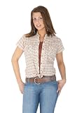 Wrangler® 20X Short Sleeve Studded Blouse