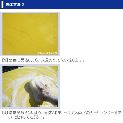 洗車の王国 オリジナル鉄粉除去剤『アイアンカット』800ml 915