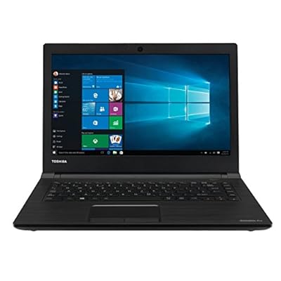 Toshiba Satellite Pro A40-C X4100 14-inch Laptop (Core i5-6200U/4GB/500GB/Windows 10 Pro/Intel HD Graphics), Carbon...