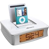 Memorex MI4019-WHT Alarm Clock for iPod - White
