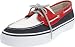 SPERRY BAHAMA RED/WHITE/NAVY MENS BOAT SHOES Size 9M