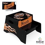 Kidkraft Harley Davidson Flames Step N Store Step Stool