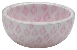 Cats Rule Bowl, Pink Pawprints, Sassy's