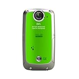 GE DV1-LG Waterproof/Shockproof 1080P Pocket Video Camera (Lime Green)