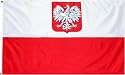 Poland "State/Ensign Eagle" Flag: 3x5 foot Poly