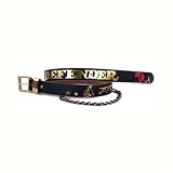 Ed Hardy - Ed Hardy Men's Defender Panther with Chain Leather Belt