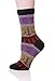 Color City Womens 5 Pairs Colorful Thick Knitting Cotton Crew Socks - Warm Wool Winter Socks,Free Size,Style a