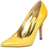  : Paris Hilton Women's Crush Pump,Yellow,5.5 M