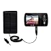 Solar Powered Rechargeable External Battery Pocket Charger for the Philips GoGear SA1ARA16 - uses Gomadic TipExchange Technology