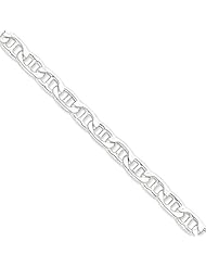 .925 Sterling Silver 8.5mm Hollow Anchor Chain