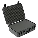 Seahorse SEPC-720FBK Waterproof Protective Hardcase With Foam, 18.29 -Inch x 13.19 -Inch x 6.62 -Inch, Black