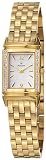 BULOVA Watches:Bulova Womens 16 Diamond Gold-Tone Watch - White Mother of Pearl Dial