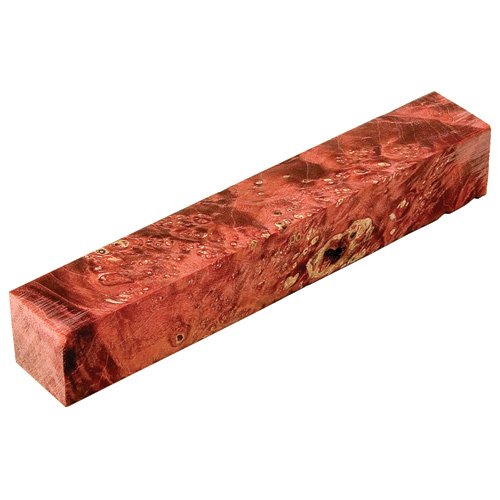Elder : Box elder Burl Pen Blank Wine