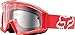 2015 Fox Racing Goggles Main RED Clear Lens MX Off Road Dirt Bike ATV 12364-902
