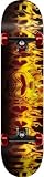 Speed Demons Speed Flames Complete 7.5 Black Yellow Ppp Skateboarding Completes