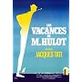 HUGE LAMINATED Jaques Tati Monsieur Hulot's Holiday French one sheet promo POSTER