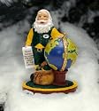 Green Bay Packers Memory Company Special Delivery Santa Ornament NFL Football Fan Shop Sports Team Merchandise