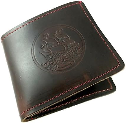 Brain Vessel Bi-fold Horween Leather Credit Card Wallet