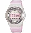 CASIO Baby-G White & Pink Digital Womens Watch with Resin Band. Model: BG1301-4