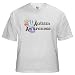 Autism Awareness White T-Shirt