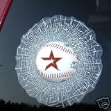 Houston Astros MLB Window Cling