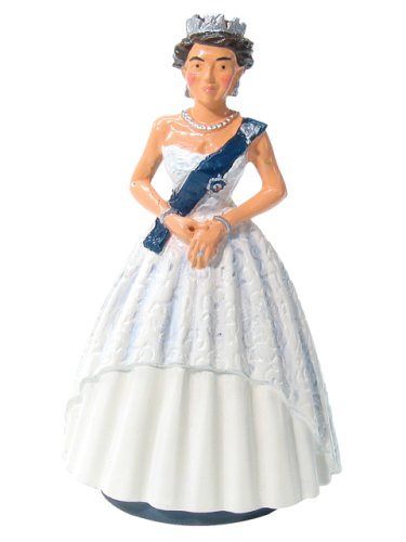 Childrens Toyshop  Toys : William Britain HM Queen Elizabeth 54mm Figures HM Queen Elizabeth in Coronation gown