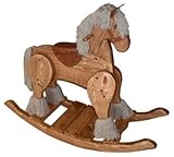 IMAGE OF Big Clyde Wooden Rocking Horse