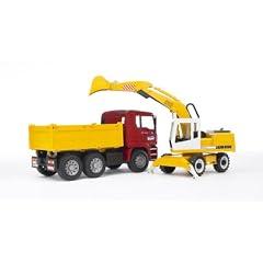 Bruder 2751 - MAN TGA Kipper und Schaufelbagger