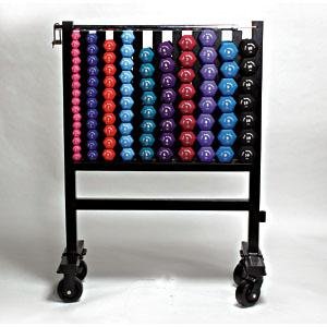Cap Barbell Commercial Neoprene Dumbbell Rack
