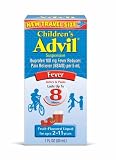 Children's Advil Suspension White Grape, Travel Size, 1-Fluid Ounce, (Pack of 4)