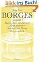 Jorge Luis Borges - Werke in zw�lf B�nden. Neuausgabe: Gesammelte Werke  in zw�lf B�nden. Band 7: Der Gedichte erster Teil: Buenos Aires mit Inbrunst ... / Notizheft San Martin / Borges und ich: BD 7