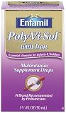 Enfamil Poly-Vi-Sol Supplement Drops, Multivitamin with Iron for Infants & Toddlers 1.66 fl oz (50 m
