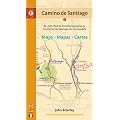 Camino De Santiago - Maps: St Jean Pied de Port/Roncesvilles - Finisterre via Santiago de Compostela (Camino Guides)