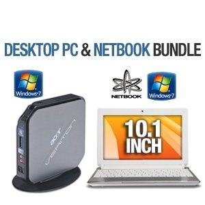 Acer VN260G-UA280C PC & Gateway LT2110u NB Bundle