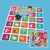 EASTER Bend & Twist GAME/Spring PARTY ACTIVITY/Similar to Twister/Spinner & MAT/BUNNY/Chick DESIGN