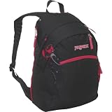 JanSport Wasabi Backpack (Grey Tar/Grey Tar Flitter)