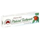 Nature's Gate  Flouride Toothpaste, Cherry Gel, Packaging May Vary, 5-Ounce Tubes (Pack of 6)