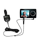2 in 1 FM Transmitter and Car Charger for the Philips GoGear SA3285 - Gomadic Brand w/ TipExchange Technology