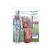3B Scientific VR2368L Glossy UV Resistant Laminated Paper Thrombose Veineuse Profonde Anatomical (Deep Vein Thrombosis Anatomical Chart, French) Poster Size 20" Width x 26" Height