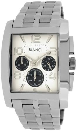 Roberto Bianci Men's Sports Chronograph Watch with Silver Face-5445MCHR