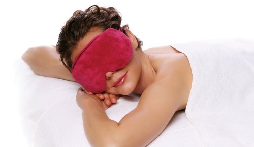 41e ZzppE6L The Happy Company Cozy Eye Mask, Magenta
