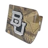 Baylor University Bears Camo with Chrome BU Emblem NCAA College Sports Trailer Hitch... 