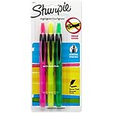 Sharpie 28173PP Accent Pen-Style Retractable Highlighter, Assorted Colors, 3-Pack