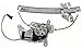 Evan Fischer Power Window Regulator With Motor Compatible with Pontiac Grand Am 1999-2005 Sedan Oldsmobile Alero 1999-2004 Rear, Driver Side Replaces# 22730703