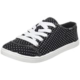 41e g06HlxL. SL160  Roxy Womens Newport Sneaker,Black/White,7.5 B US