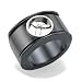 Fly Naked Black Titanium Propeller Ring