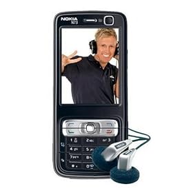 Nokia N73 Unlocked Smartphone with 3.2 MP Camera, 3G, MP3/Video Player, MiniSD Slot--U.S. Version with Warranty (Black)
