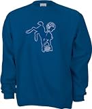 Indianapolis Colts Classic NFL Throwback Logo Crewneck Sweatshirt - Large