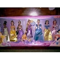 Disney Princess Ultimate Doll Collection Rapunzel Tiana Jasmine Belle Cinderella Snow White Ariel